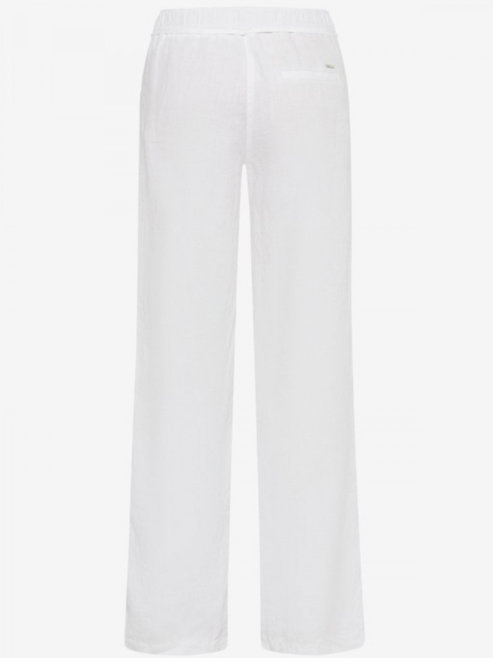 Linnebyxa Farina Vit från Brax