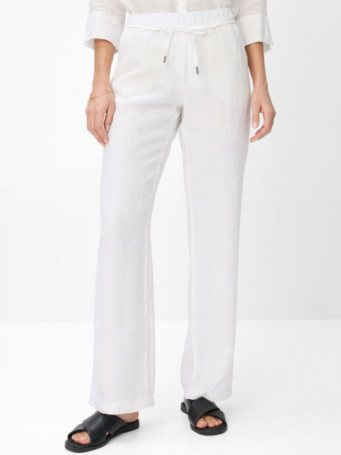 Linnebyxa Farina Vit från Brax