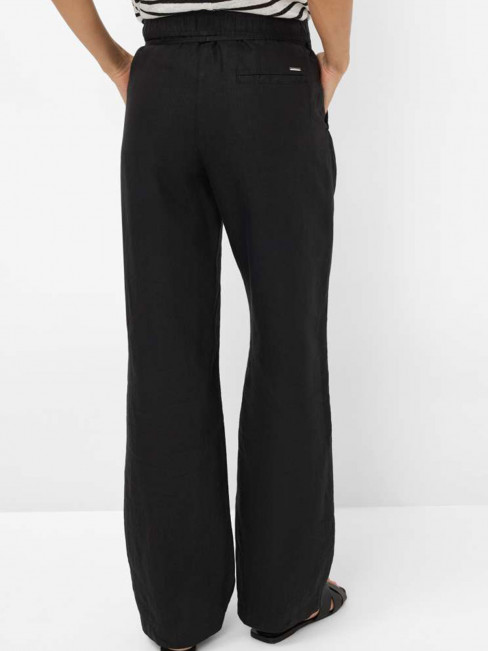 Linnebyxa Farina Svart från Brax 2