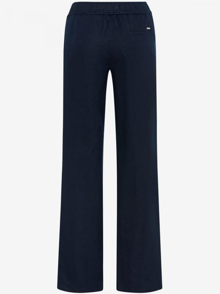 Linnebyxa Farina marin från Brax