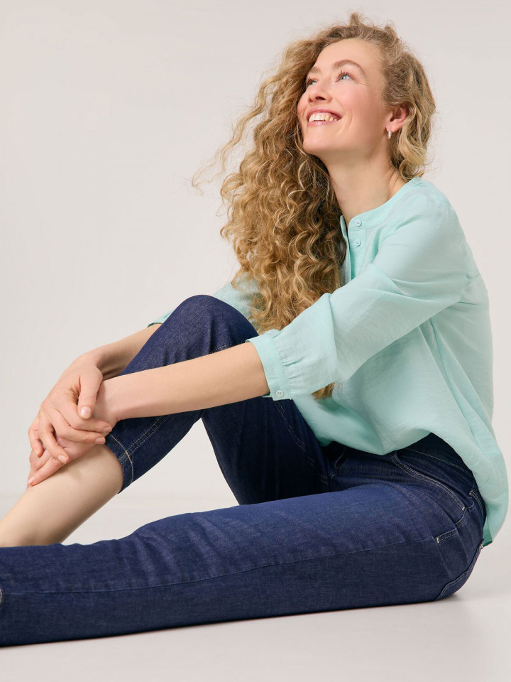 Jeans Best4me Soline 7/8 denimblå...