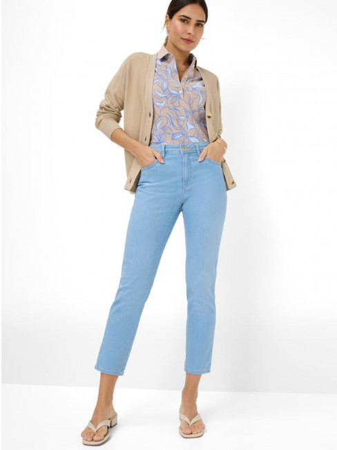 Mary S ultralight cotton 7/8 ljus denim från Brax 2