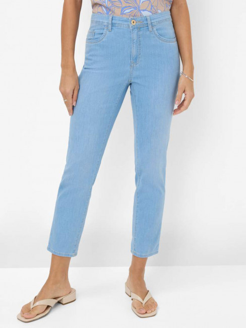 Mary S ultralight cotton 7/8 ljus denim från Brax