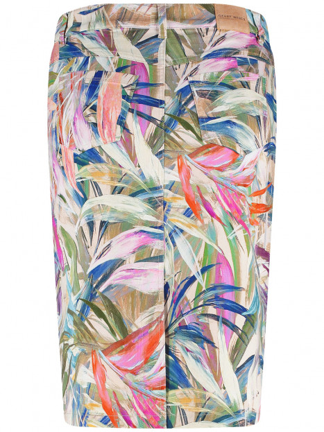 Bomullskjol multi/creme från Gerry Weber