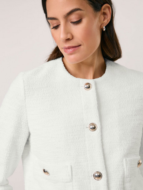 Boucléjacka gräddvit från Gerry Weber