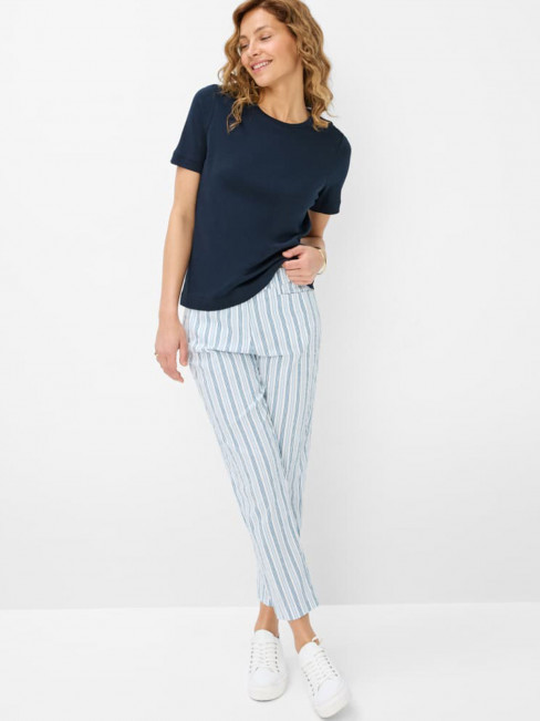 Mara S 7/8-del blå rand från Brax 2