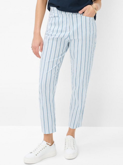 Mara S 7/8-del blå rand från Brax