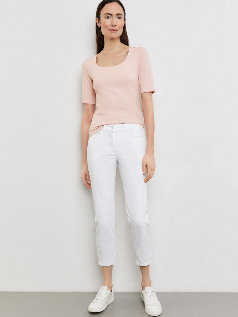 Bomullsbyxa Best4me Soline 7/8 vit från Gerry Weber