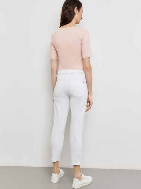 Bomullsbyxa Best4me Soline 7/8 vit från Gerry Weber