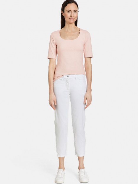 Bomullsbyxa Best4me Soline 7/8 vit från Gerry Weber