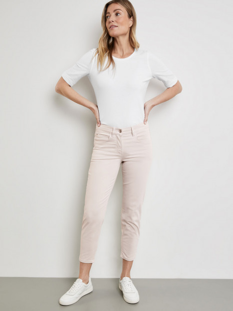 Bomullsbyxa Best4me Soline 7/8 beige från Gerry Weber