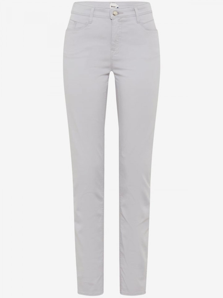 Bomullsbyxa Carola ljusgrå från Brax