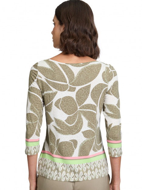 Trikåtopp strass olivgrön från Betty Barclay