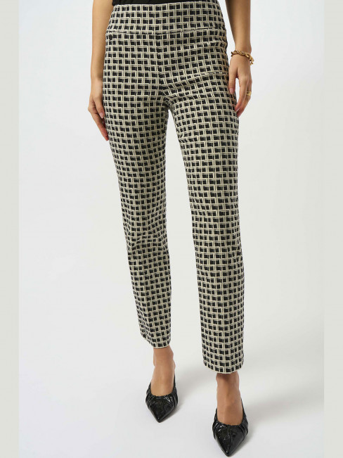 Byxa mönstrad rutig från Joseph Ribkoff