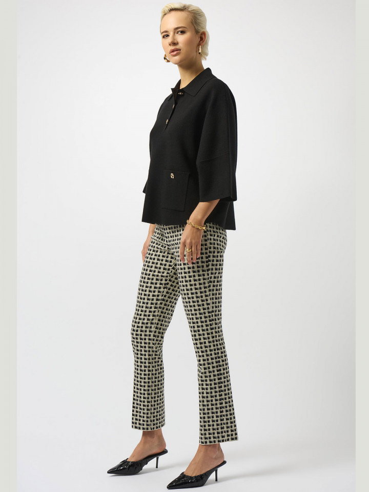 Byxa mönstrad rutig från Joseph Ribkoff