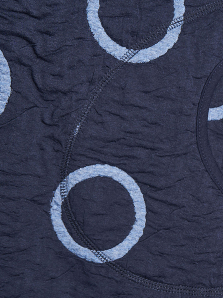 Tunika struktur blå ring Pont Neuf