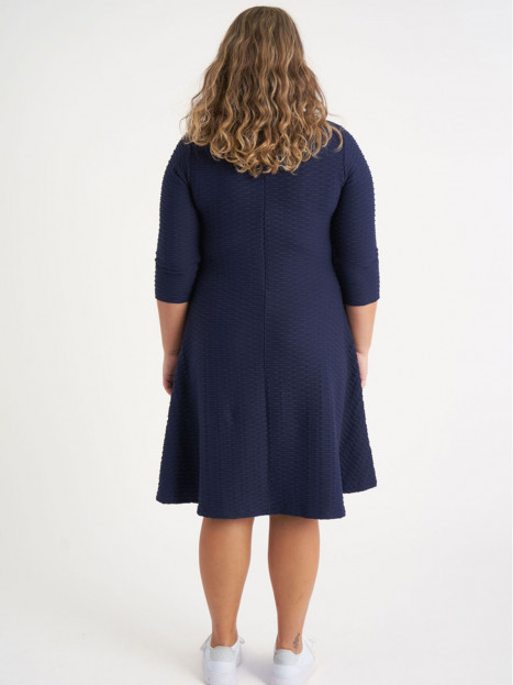 Trikåklänning struktur marin från Pont Neuf