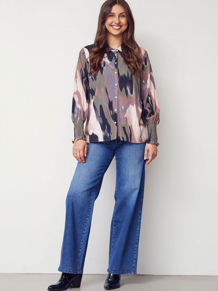 Blus Gyta Smock multi från Isay