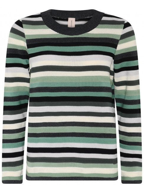 Tröja Grön Rand från Skovhuus