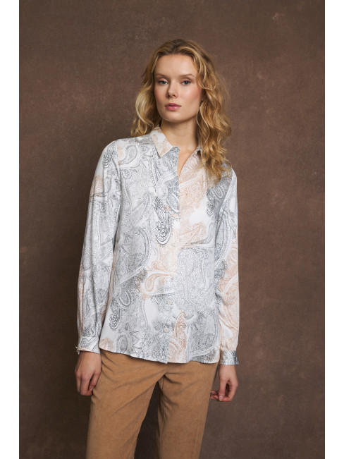 Blus Caura Paisley från Tinta