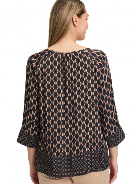 Blus svart/camel från Betty Barclay