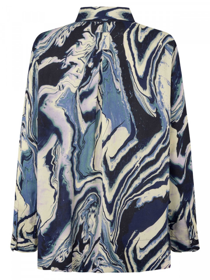 Skjorta Imanja blå från Masai