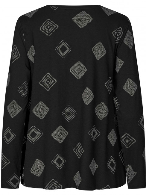 Trikåtopp Badisna svart från Masai 2