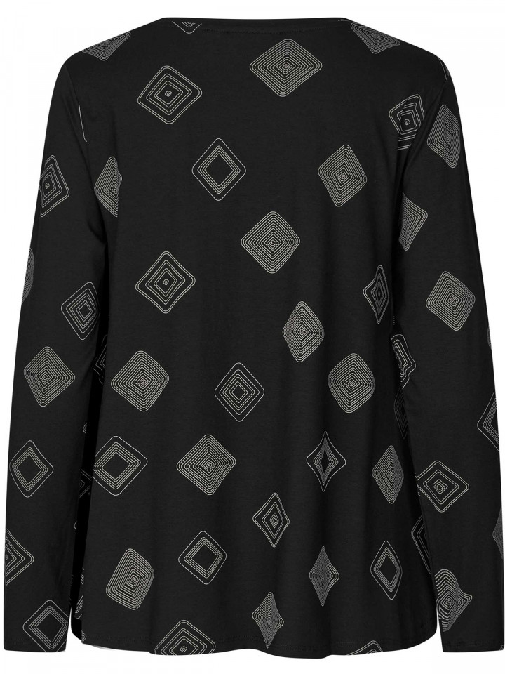 Trikåtopp Badisna svart från Masai