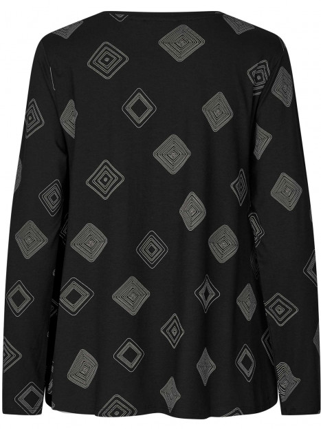 Trikåtopp Badisna svart från Masai