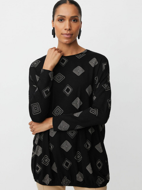 Trikåtunika Baggy svart från Masai