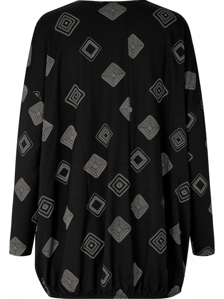 Trikåtunika Baggy svart från Masai