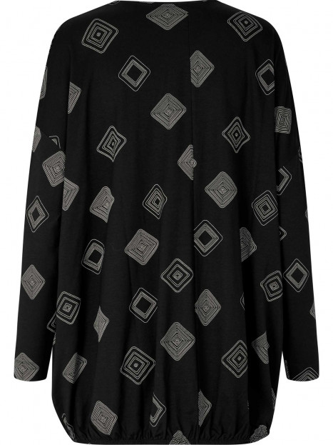 Trikåtunika Baggy svart från Masai