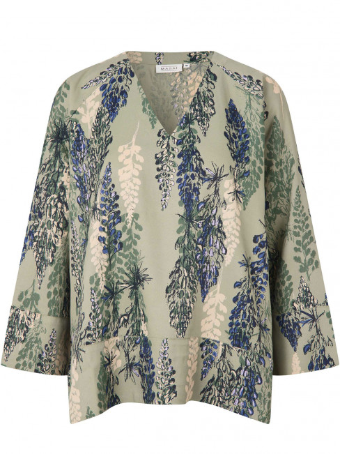 Blus Benika grön från Masai