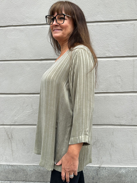 Lyocelltunika i kakigrön från PontNeuf