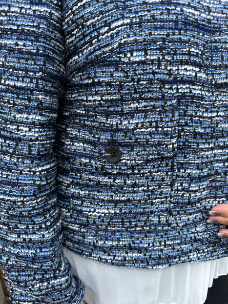 Jacka struktur blå från Gerry Weber