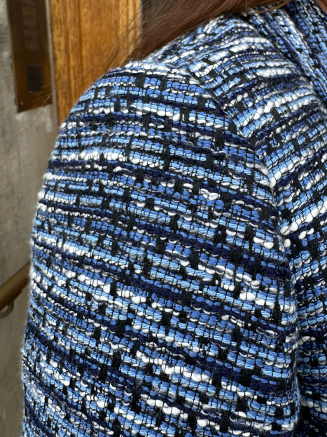 Jacka struktur blå från Gerry Weber