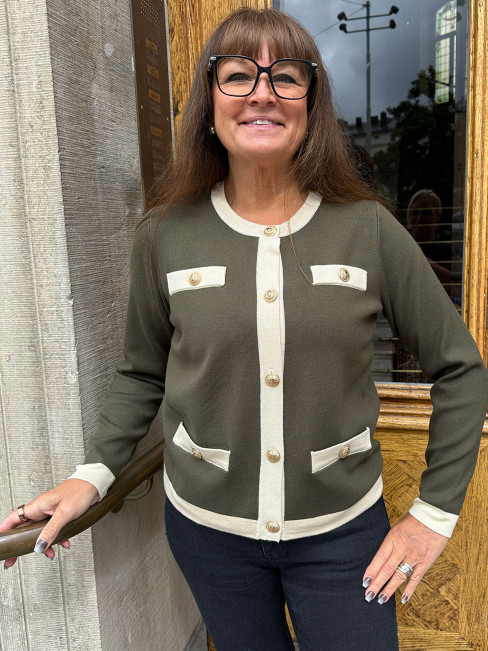 Kofta olive/creme från Micha