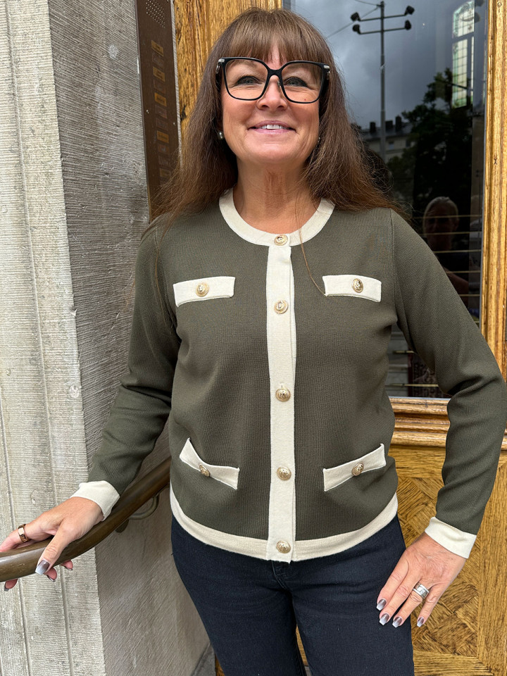 Kofta olive/creme från Micha