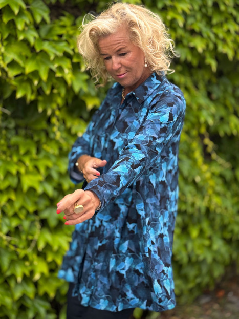 Skjorta Nemo Hedera blå från Aino