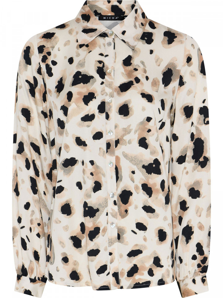 Viskosblus Creme från Micha