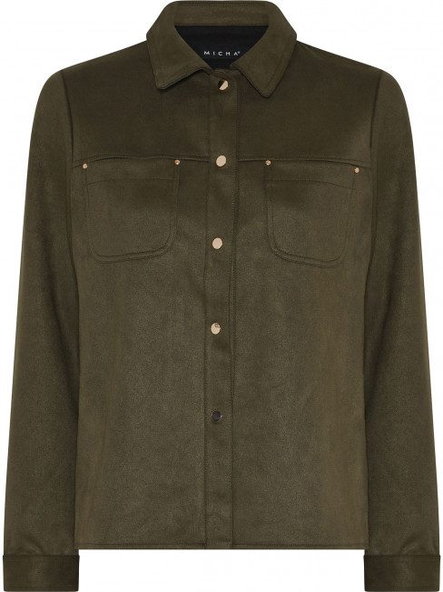 Skjortjacka Olive från Micha