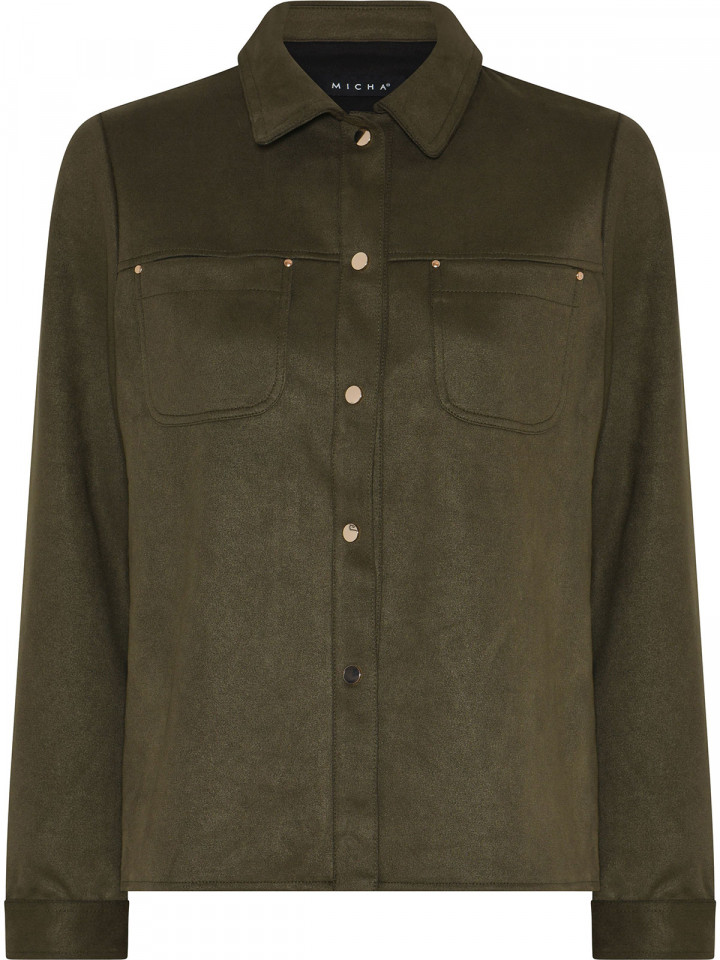 Skjortjacka Olive från Micha