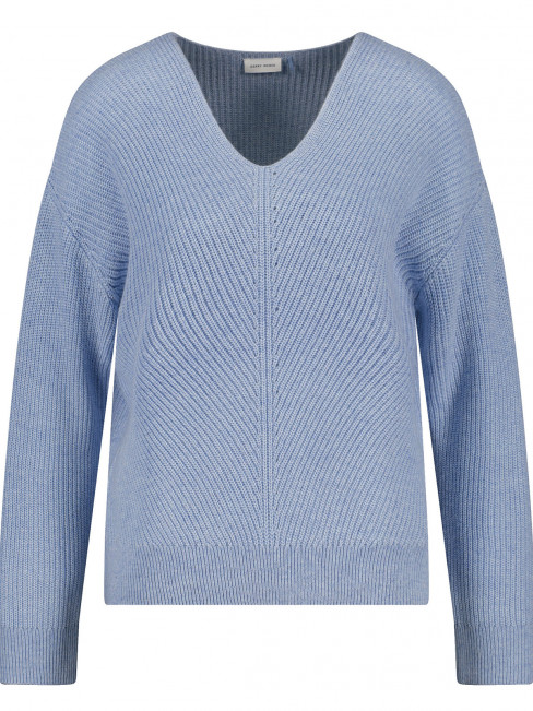 Stickad tröja ljusblå från Gerry Weber