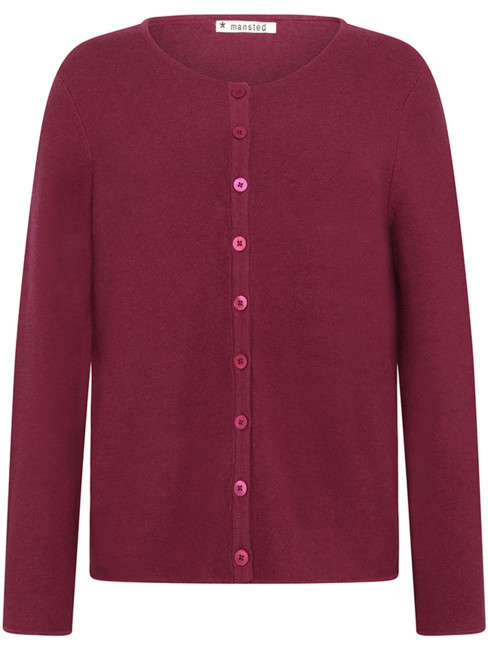 Kofta Monsoon mörk rosa från Mansted