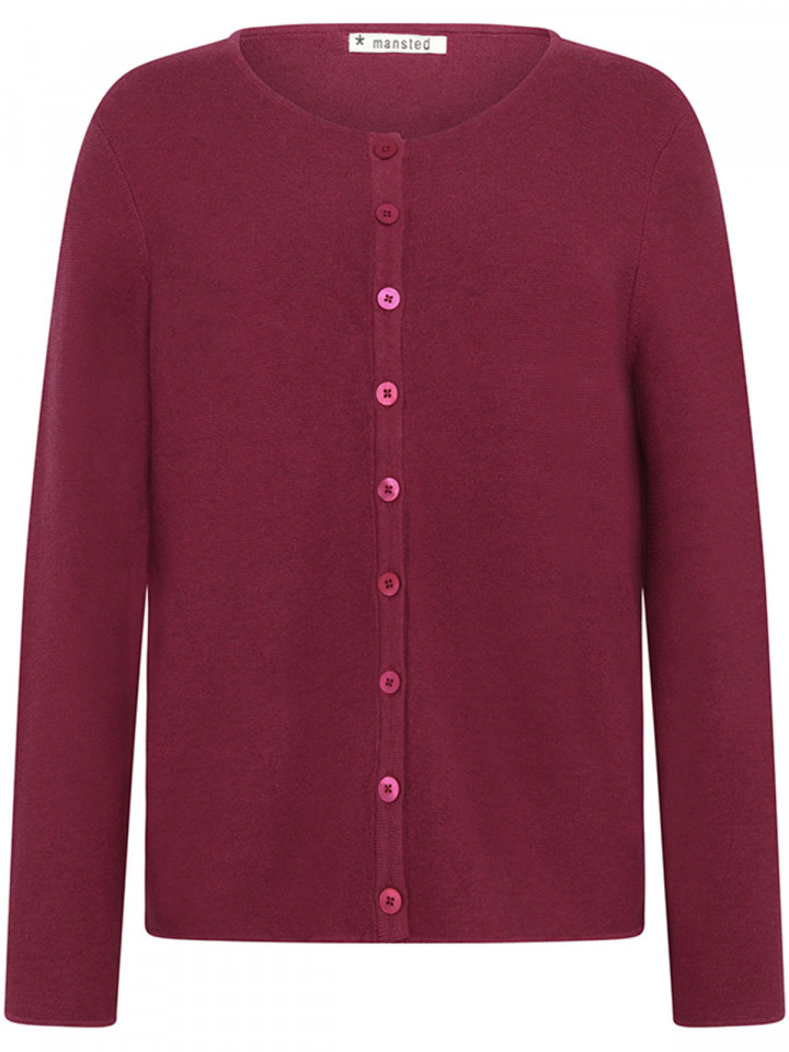 Kofta Monsoon mörk rosa från Mansted