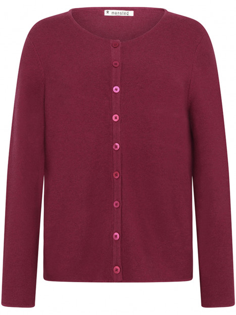 Kofta Monsoon mörk rosa från Mansted