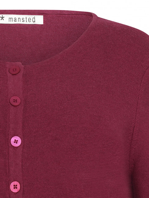 Kofta Monsoon mörk rosa från Mansted 2