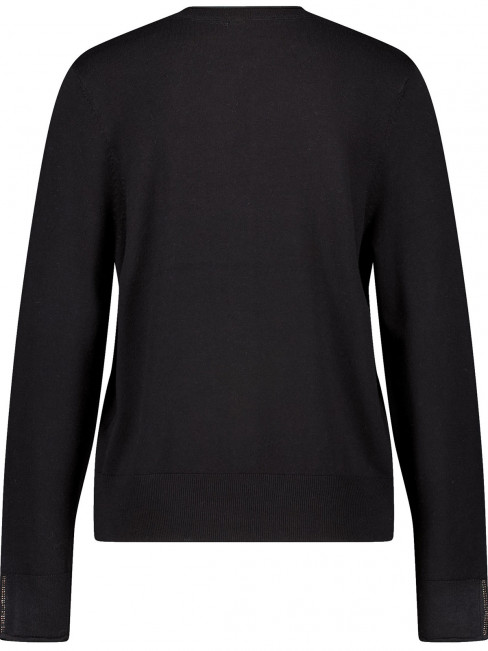 Finstickad kofta svart från Gerry Weber 2