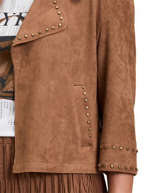 Jacka nougatbrun mockaimitation från Betty Barclay