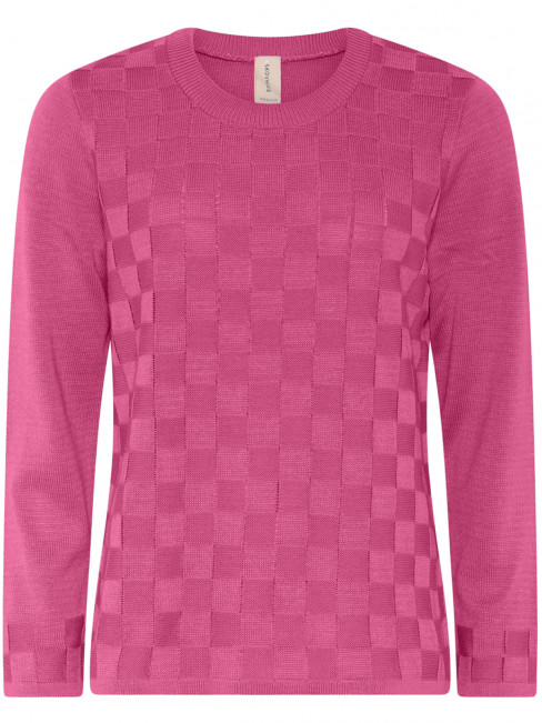 Bomullströja rosa ruta från Skovhuus